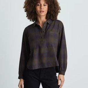 Everlane The Organic Cotton Flannel Popover